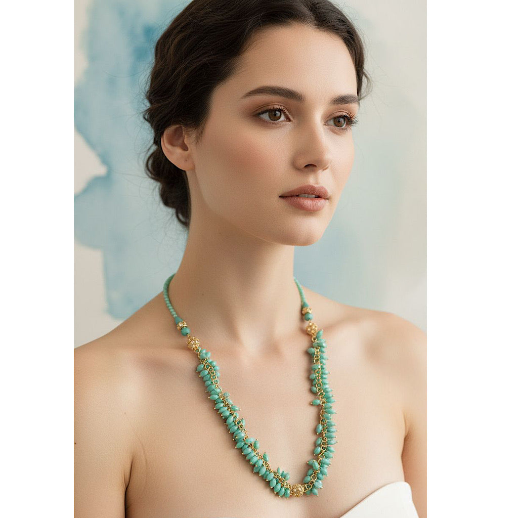 Green Necklace set