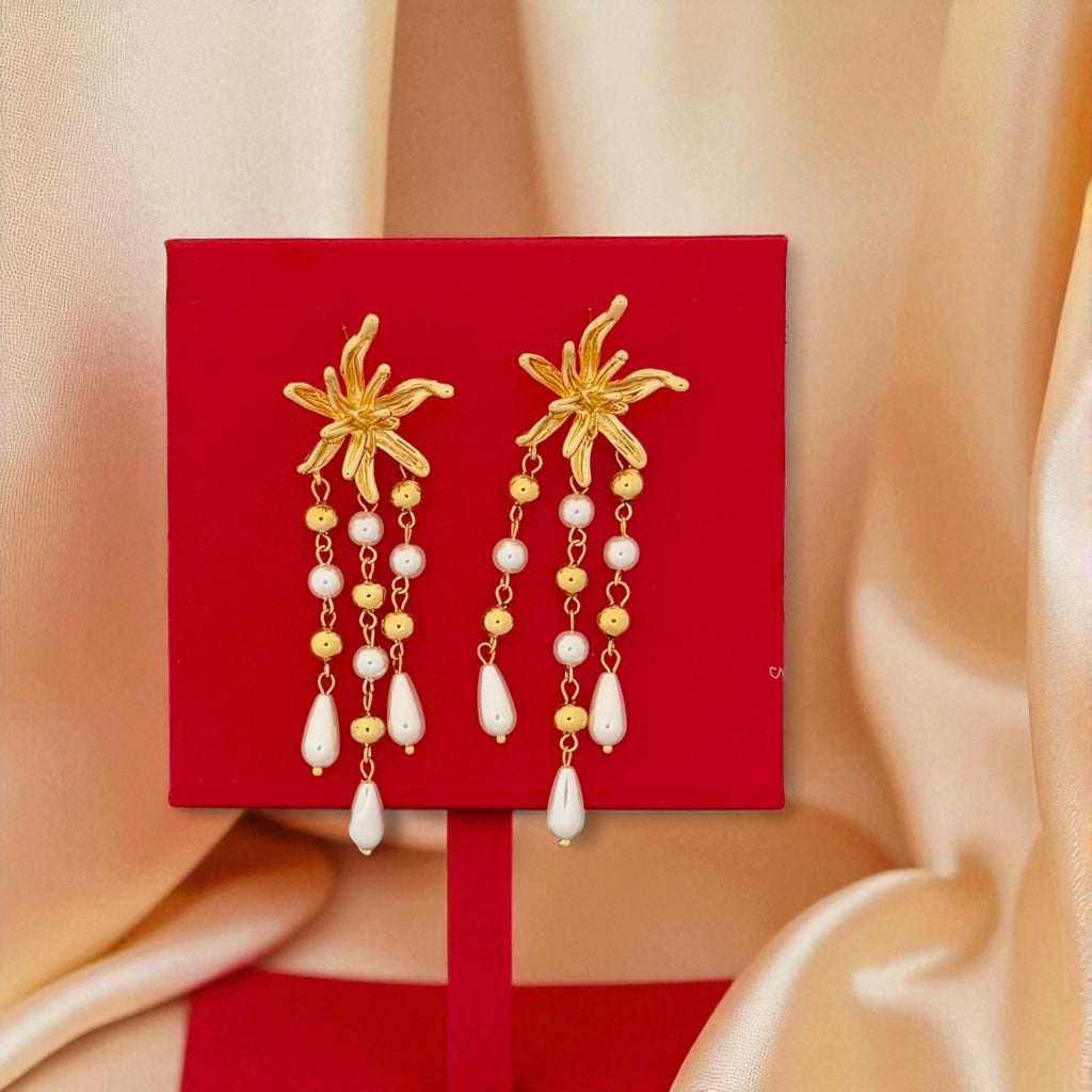 Royal Pearl Danglers