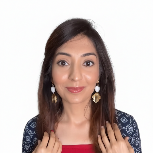 Golden Sway Danglers