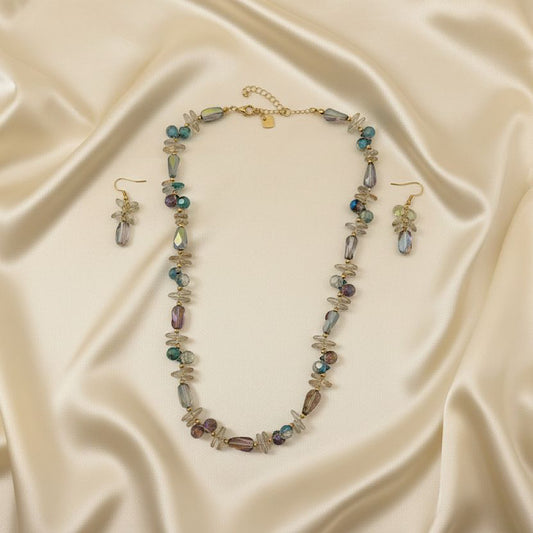 Multicolour Crystal Necklace