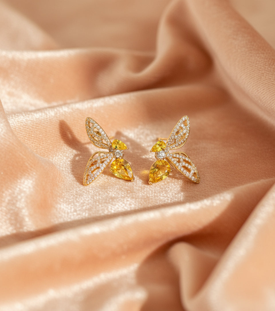 Bee Dazzle Studs
