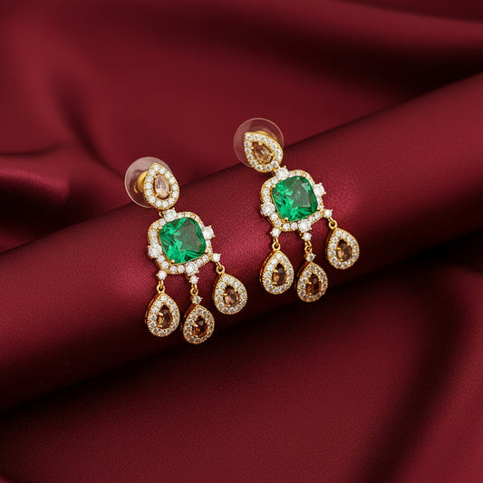 Emerald Grace Danglers
