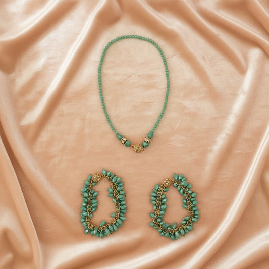 Green Necklace set