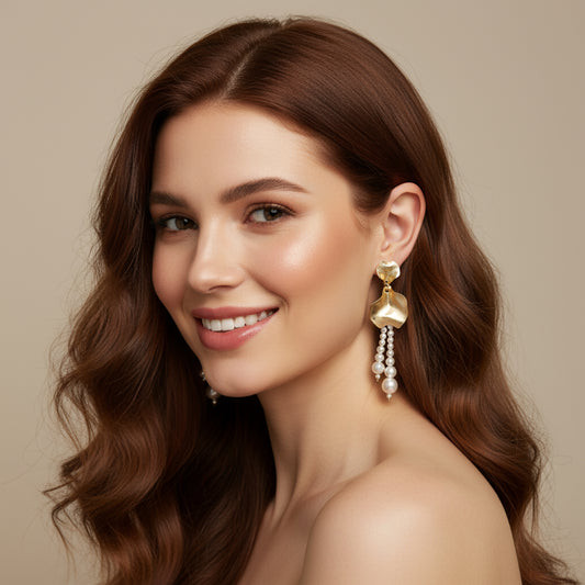 Pearl String Danglers