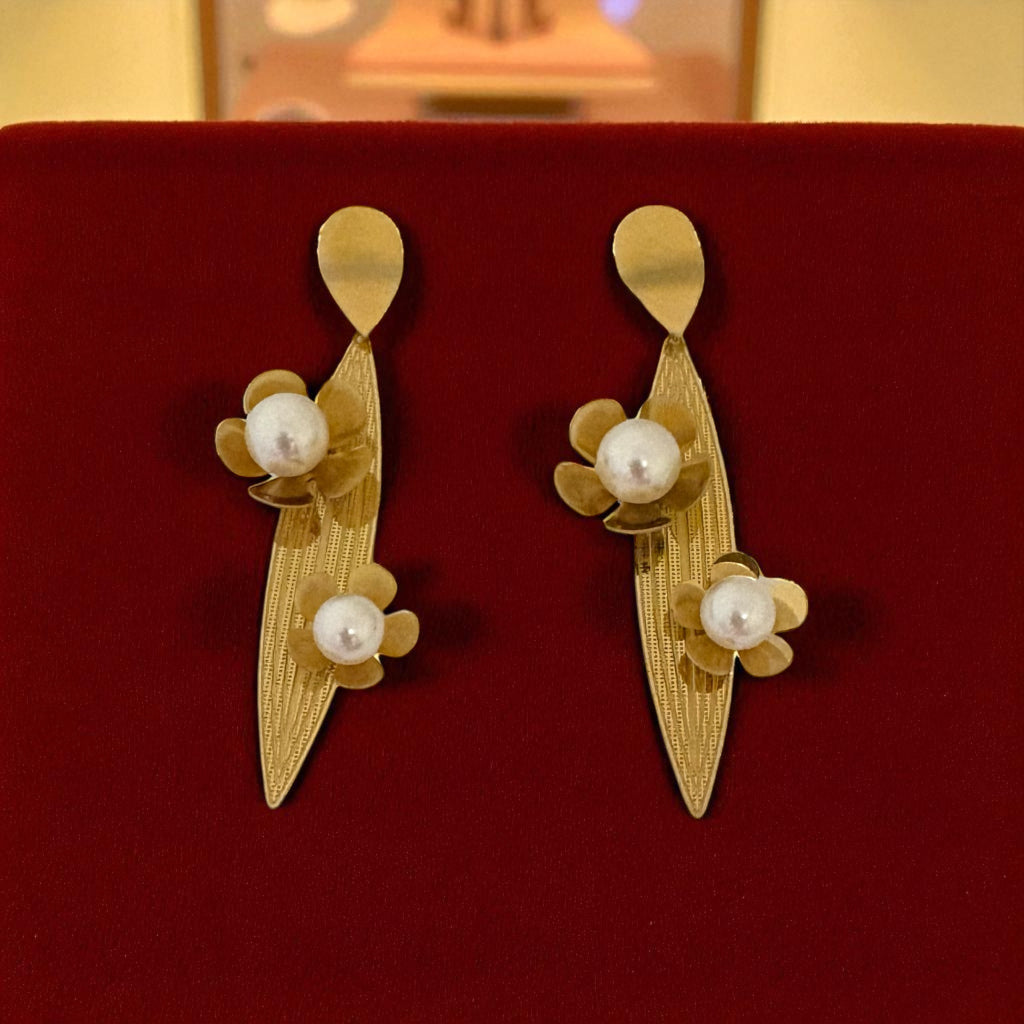 Pearl Bloom Danglers