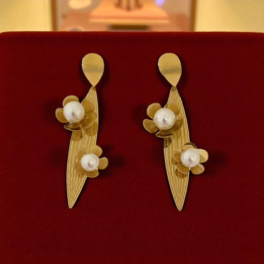 Pearl Bloom Danglers